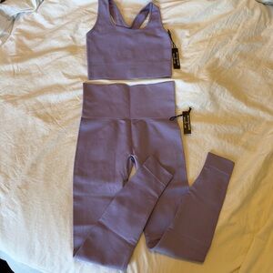 Set Active By Madelyn Cline Lavender Set XS